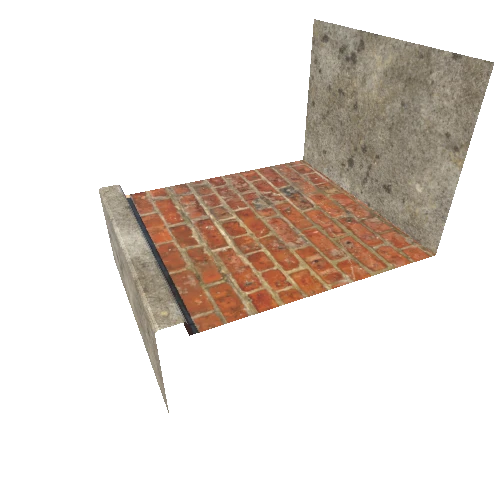 Brick wall_roof end_1x1